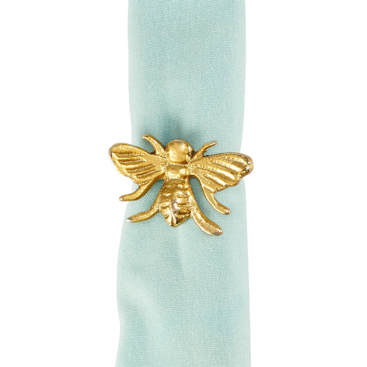 Gold Bee Napkin Ring