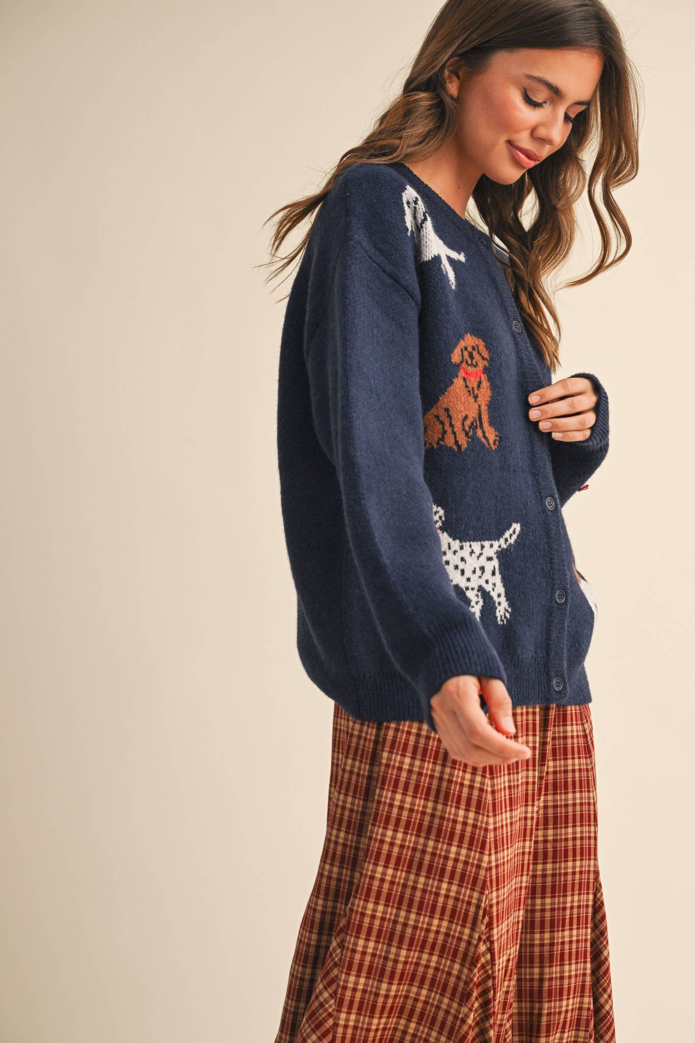 DOG SWEATER CARDIGAN