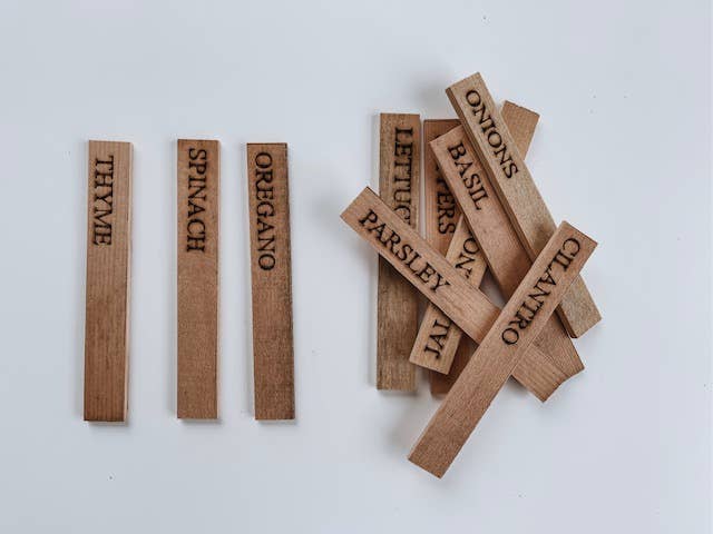 Garden Marker Plant Labels