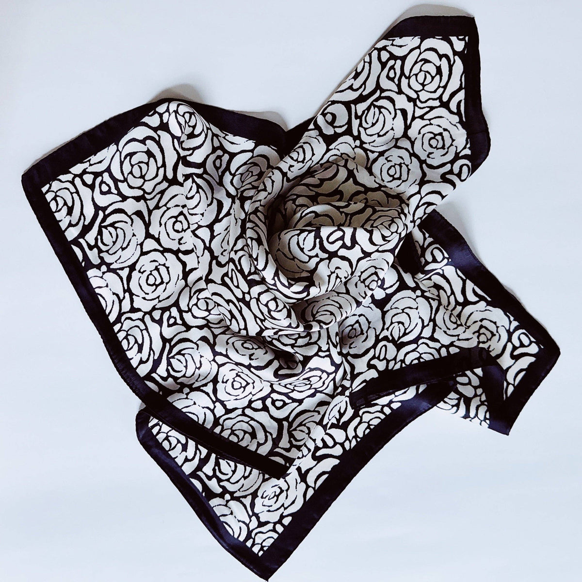 Silky Muse Satin Square Scarf - Chic Silky Scarf For Hair, Neck, Or Bag Styling