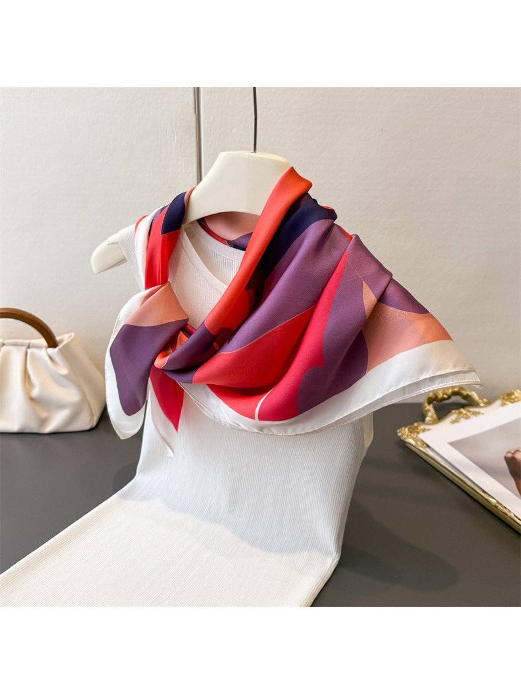 - Modern Abstract  Square Scarf