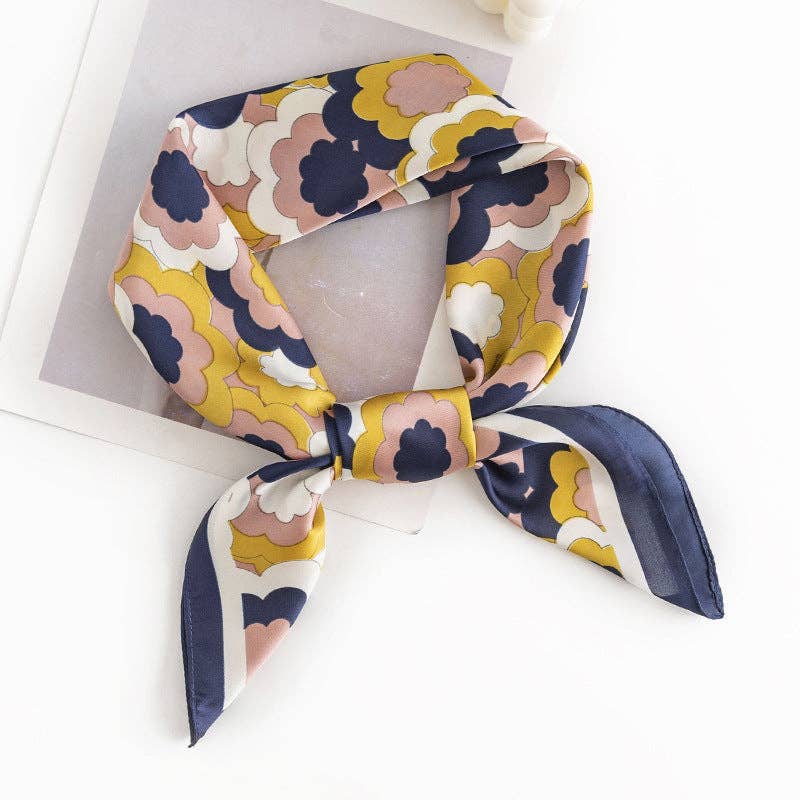 Floral Square Scarf