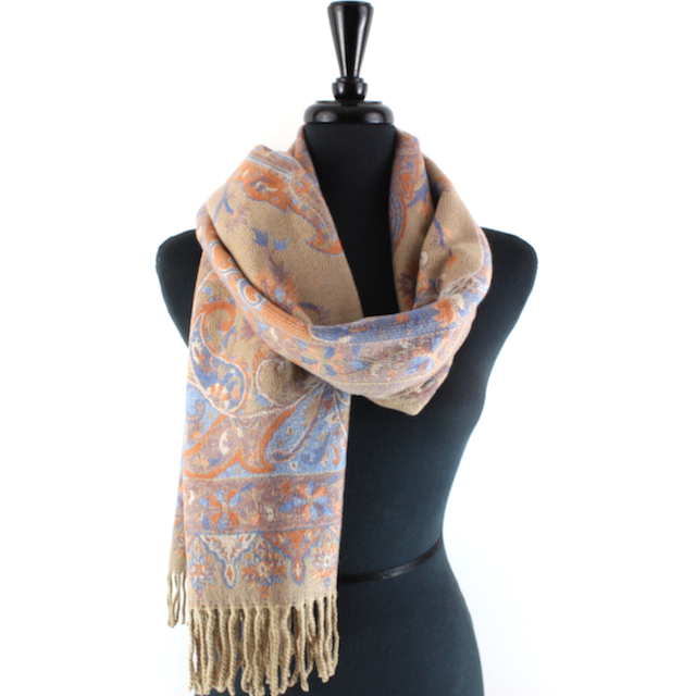 Paisley Sprigs Scarf