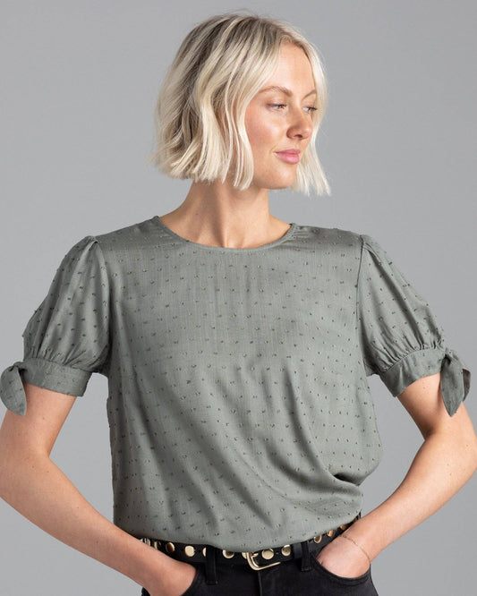 Hailey Short Sleeve Blouse