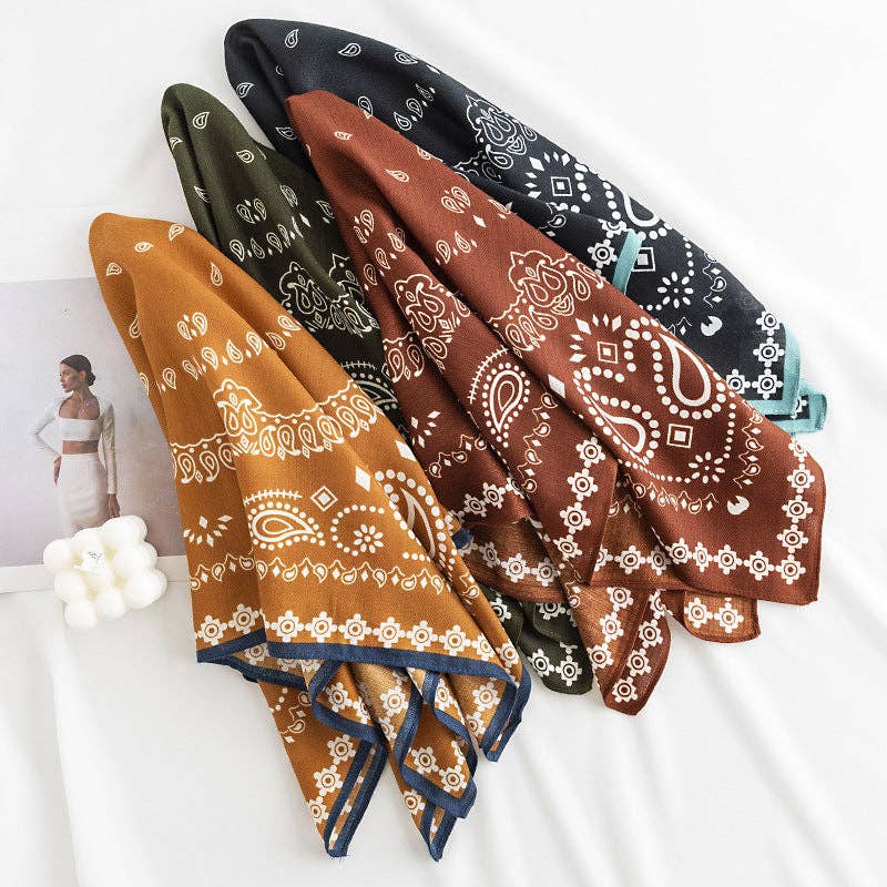 Paisley Square Scarf