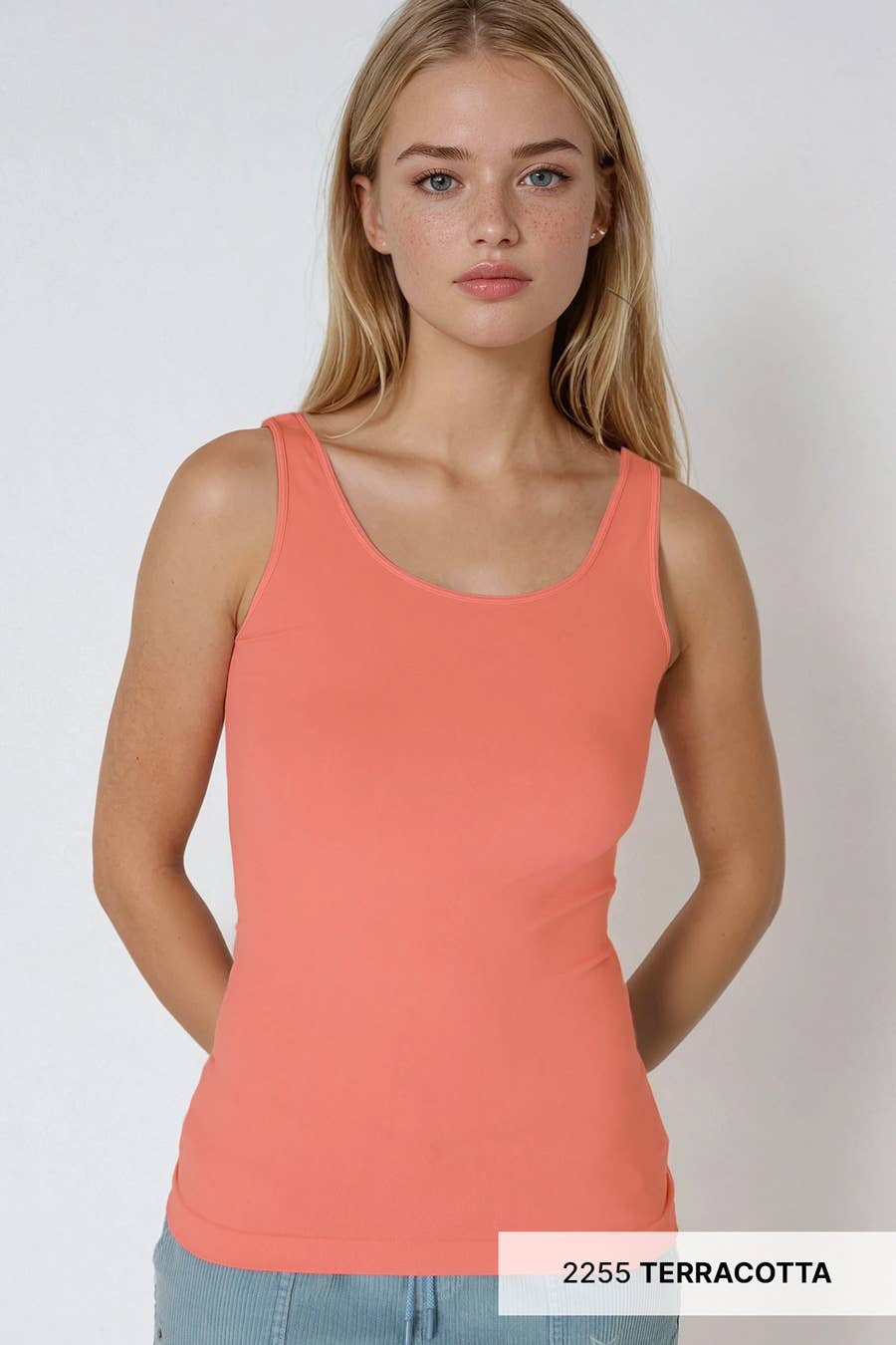 -  Plain Jersey Tank Top