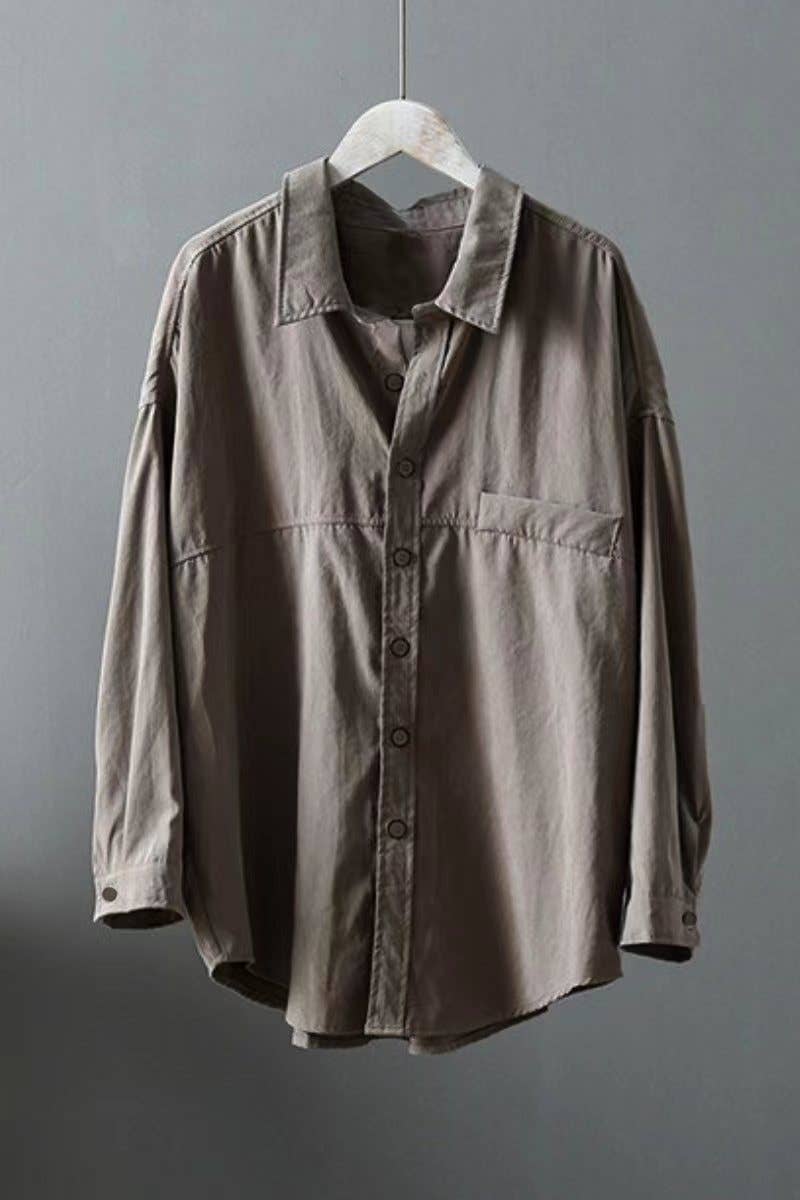 Long Sleeve Button-up