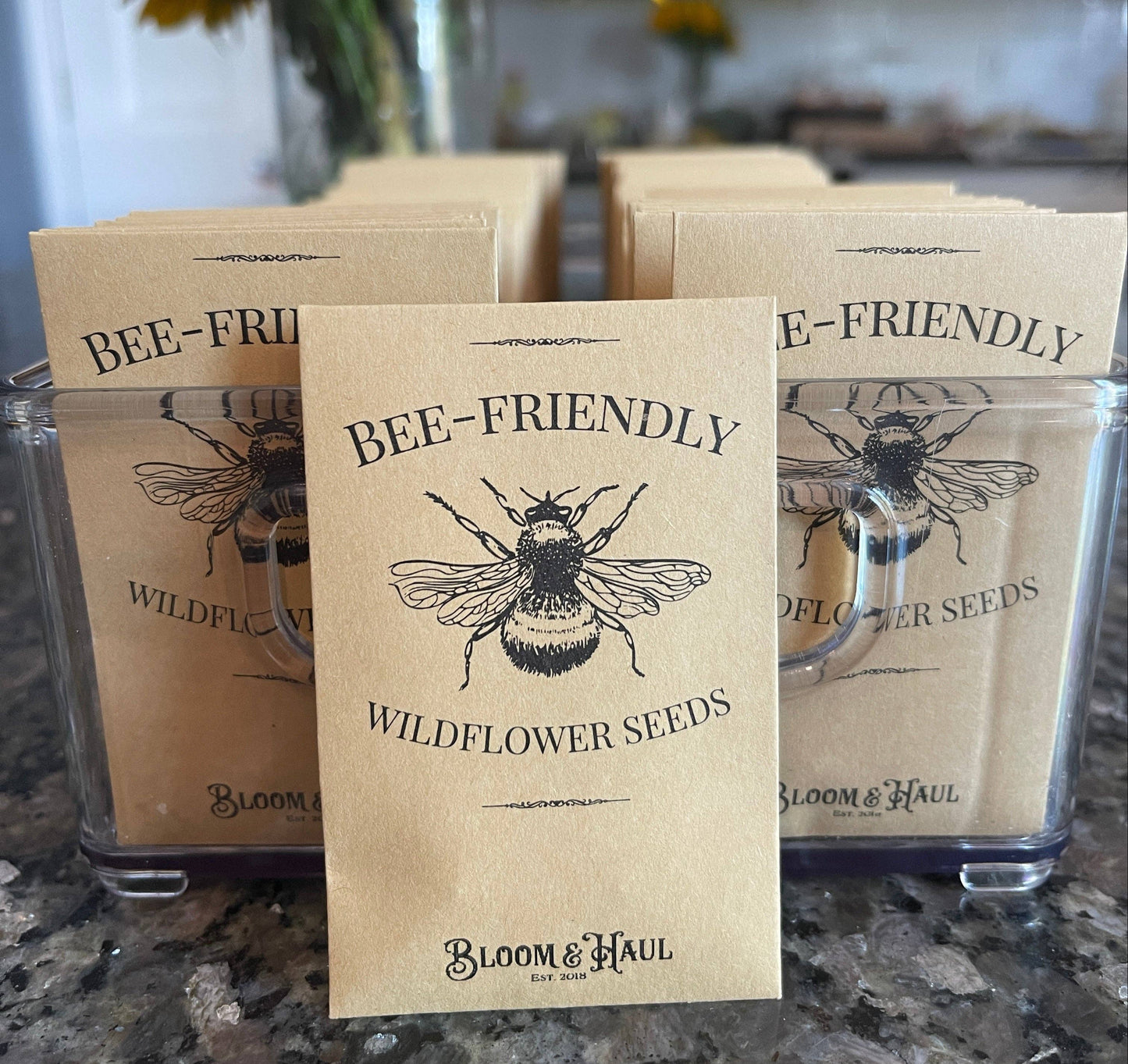Bee-Friendly Wildflower Seed Packet – 150 Seeds
