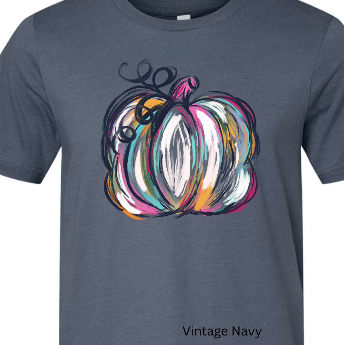 Watercolor Pumpkin Tee
