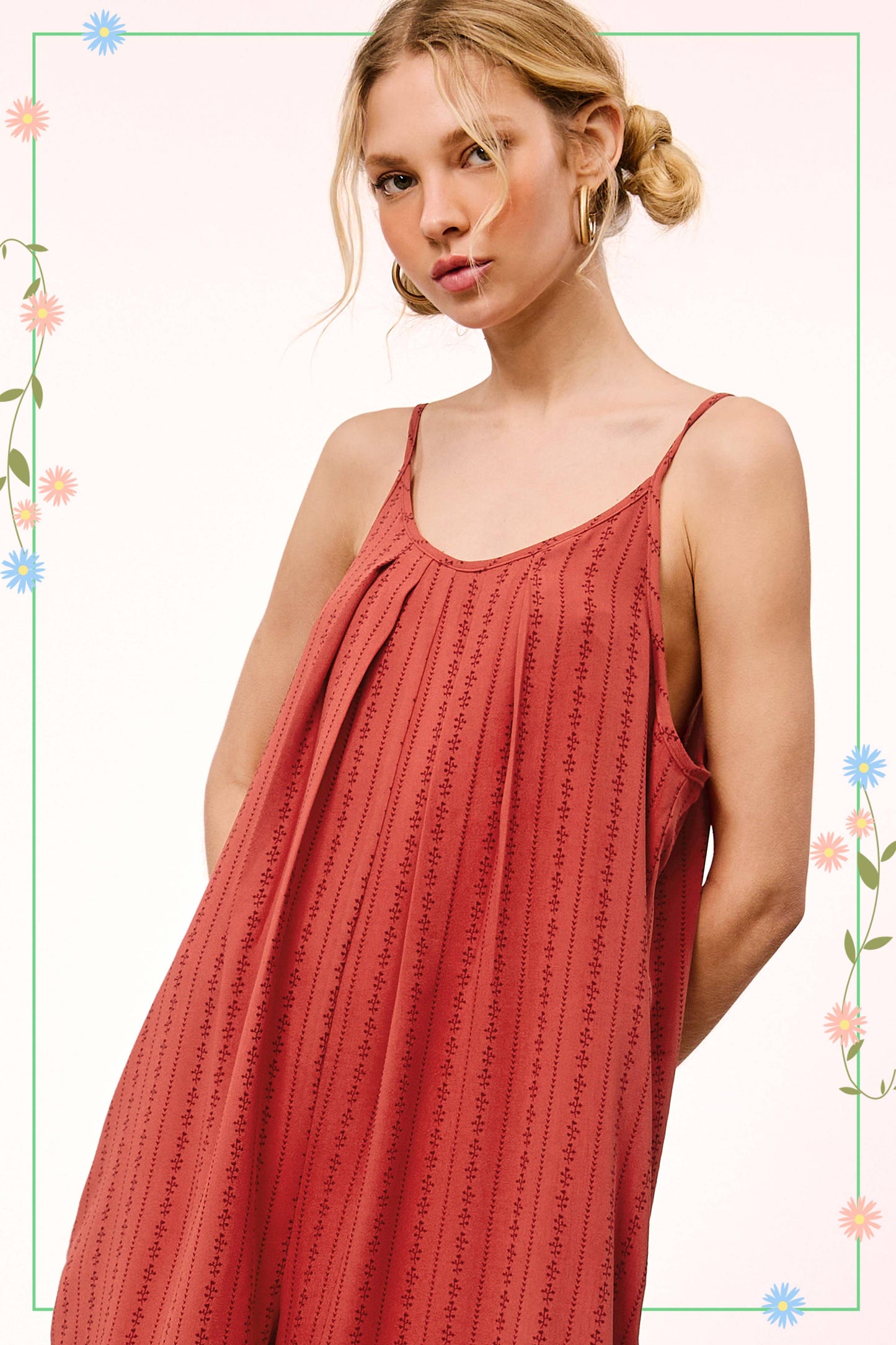 Spaghetti Strap Sleeveless Long Jumpsuit