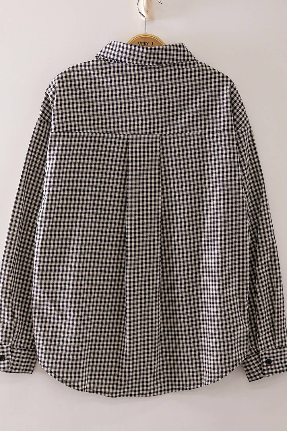 Western Horse Gingham Shirt