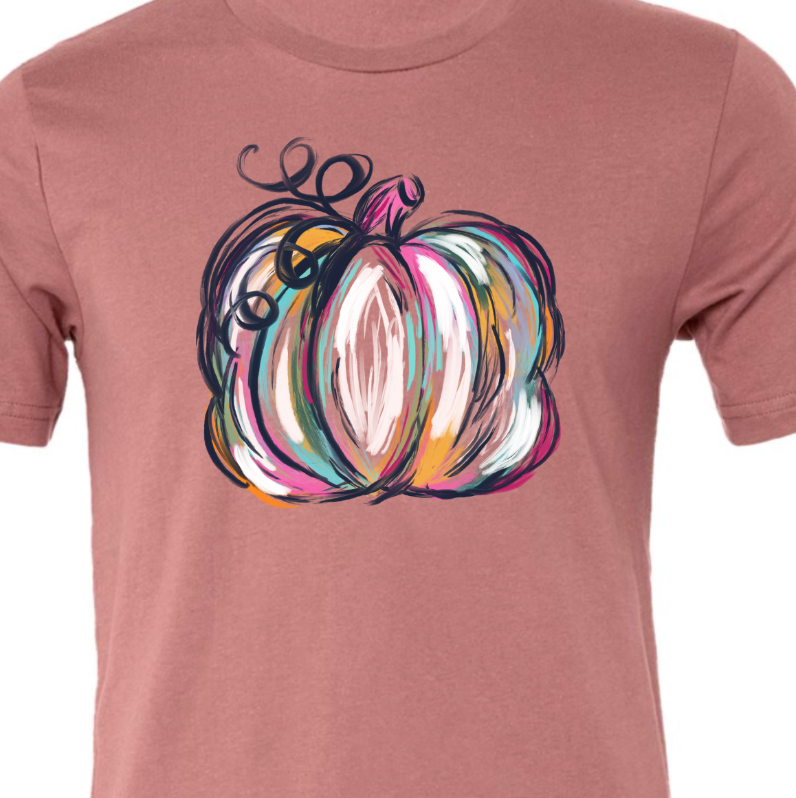 Watercolor Pumpkin Tee
