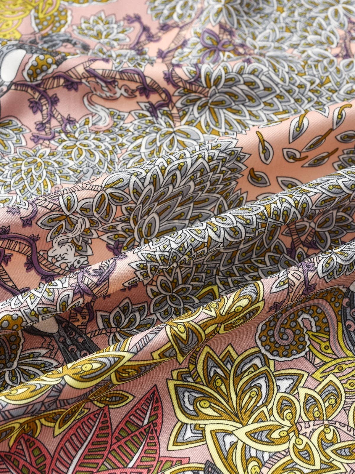 Scarvii -  Botanical Floral Square Scarf