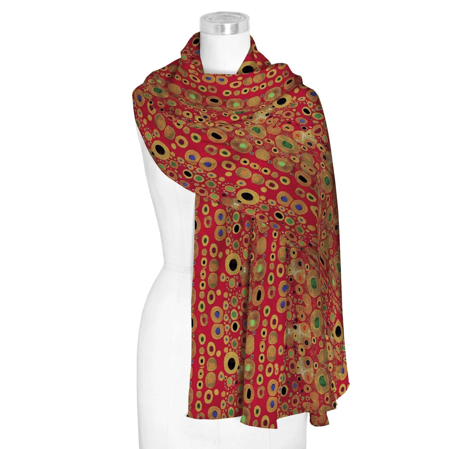 Klimt Hope II   Silk Blend Shawl