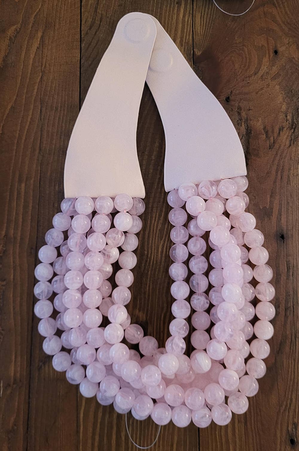 CHUNKY BEADED LAYERED NECKLACE
