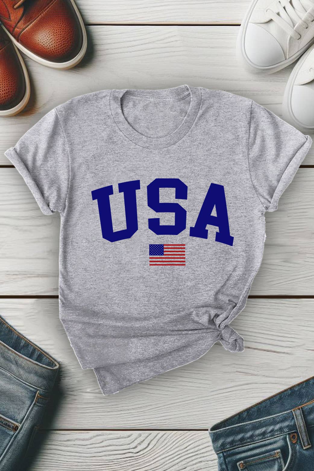 American Flag USA T-Shirt