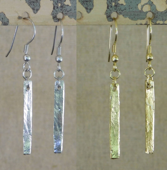 Classic Rectangle Dangle Earrings