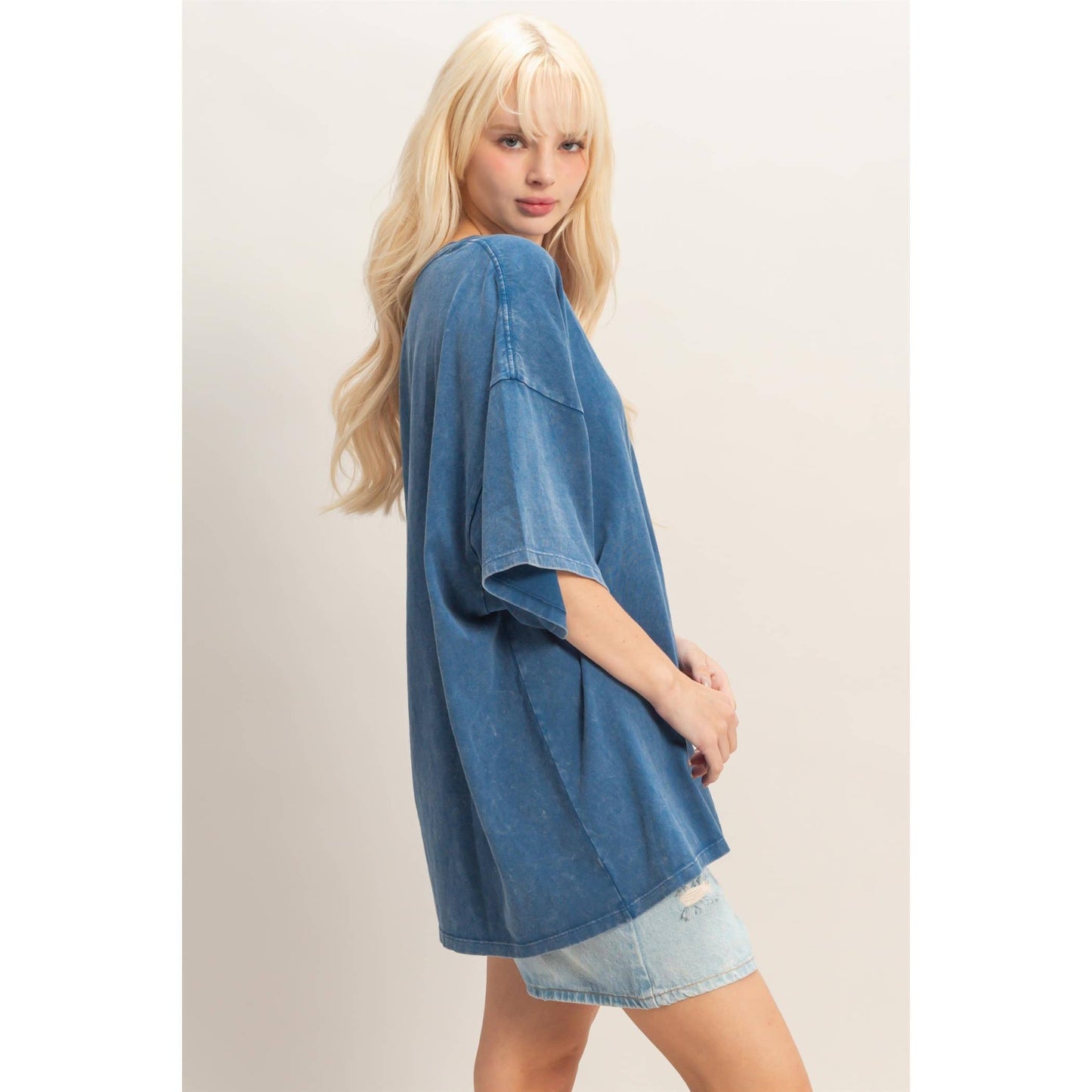 Oversized Mineral Wash T-Shirt