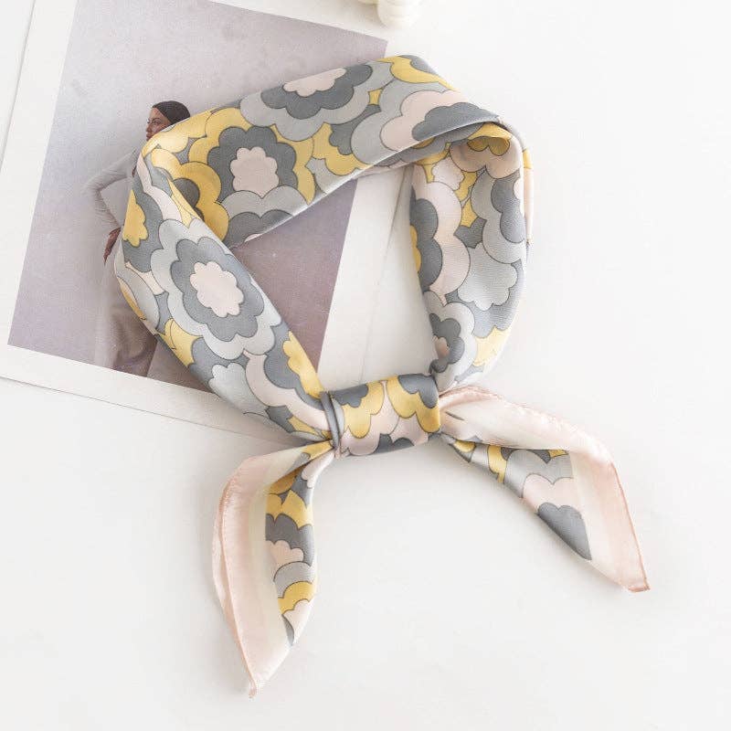 Floral Square Scarf