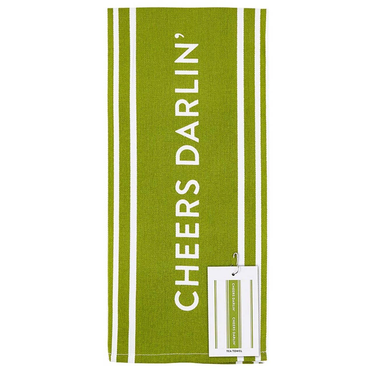 Tea Towel - Cheers Darlin'