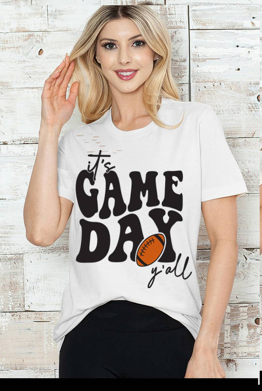 Game Day Football Graphic Tee