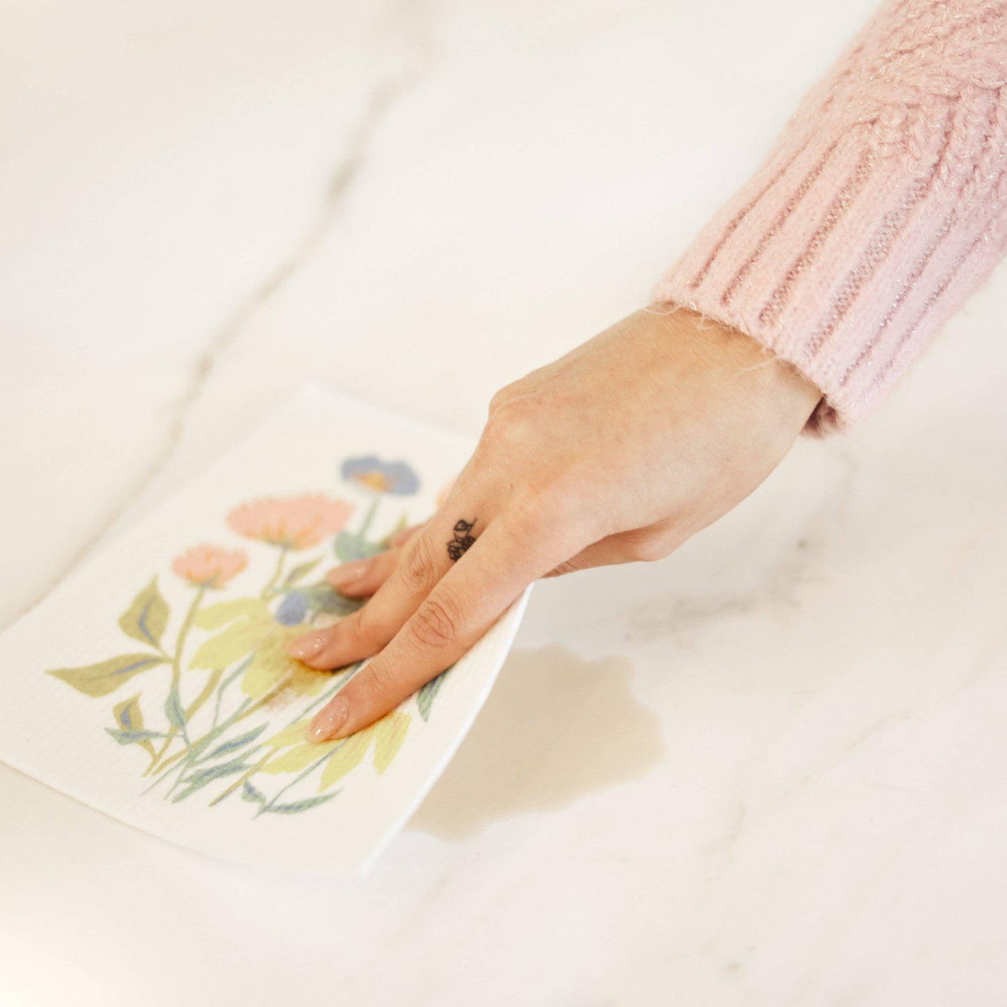 Springtime Blooms Dishcloths