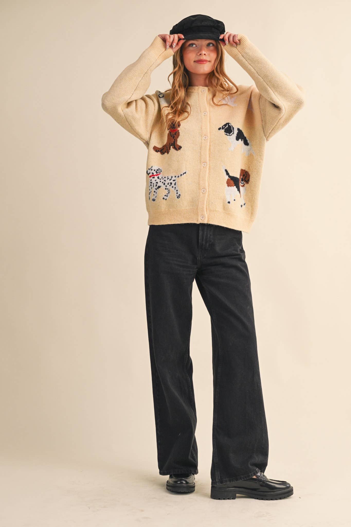 DOG SWEATER CARDIGAN