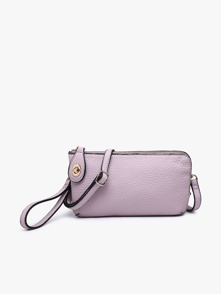 Kendall Crossbody/Wristlet w/ Twist Lock Closure