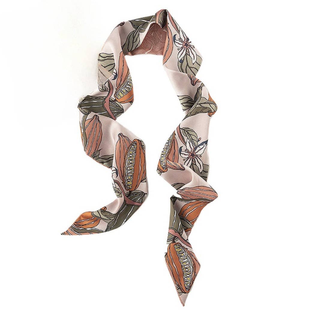 Colorful Print Neck Scarf - British & Classic