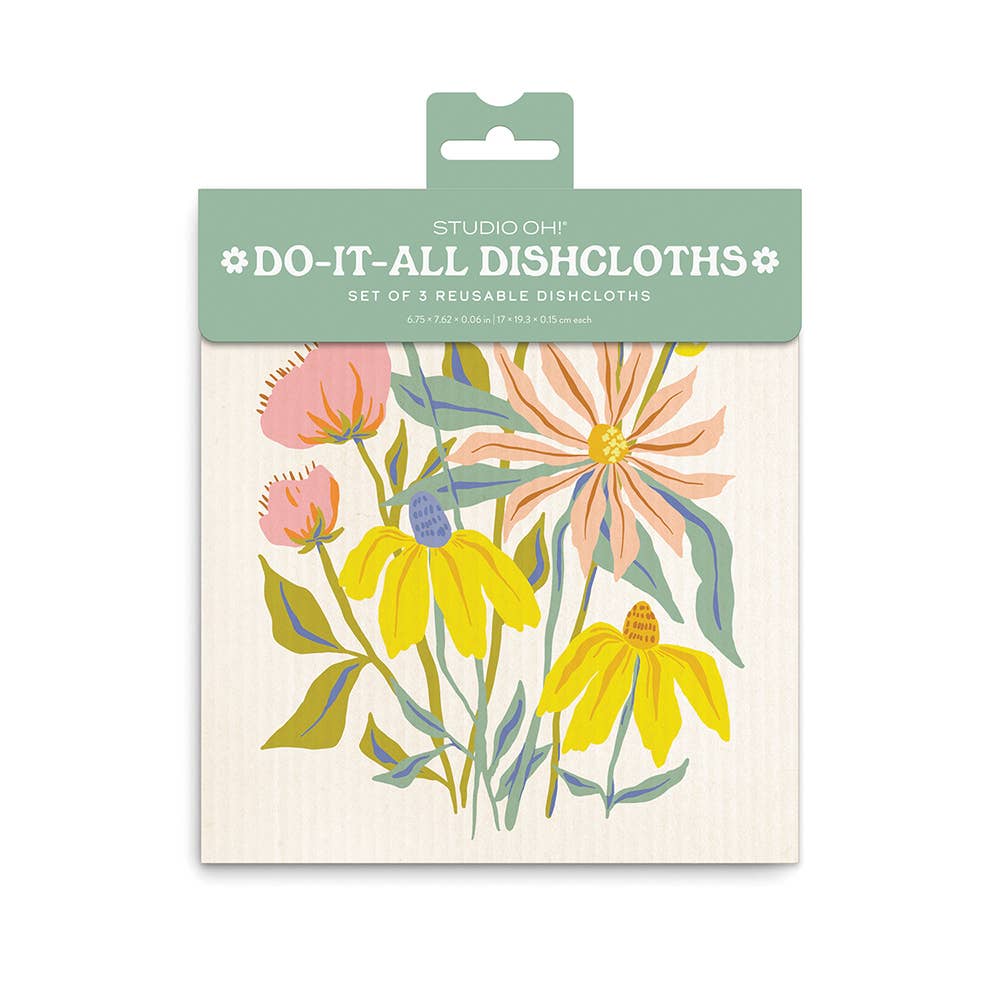 Springtime Blooms Dishcloths