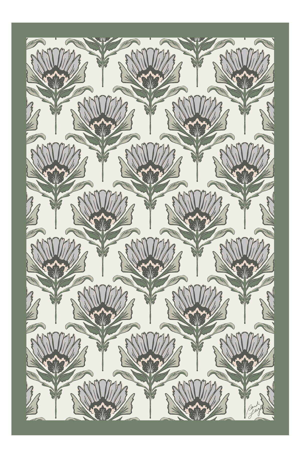 Sage & Bloom Double-Sided Tea Towel