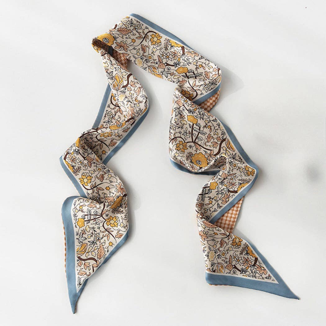 Colorful Print Neck Scarf - British & Classic
