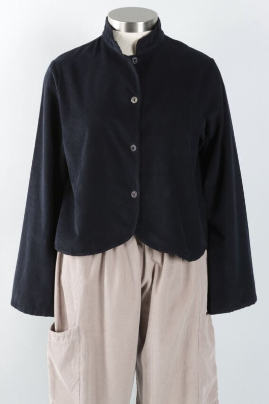 Cropped Mandrin Jacket