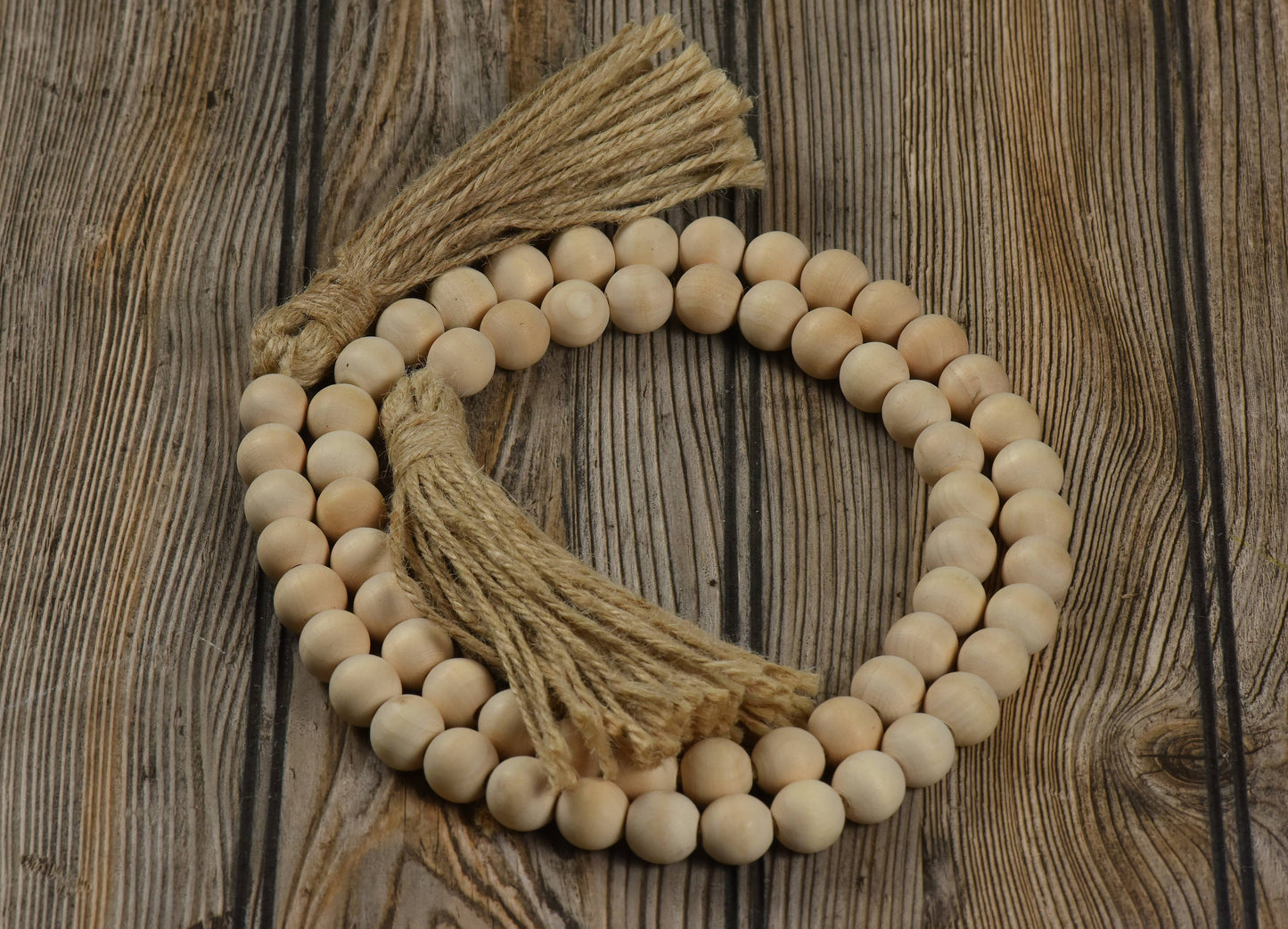 Natural Beaded Garland