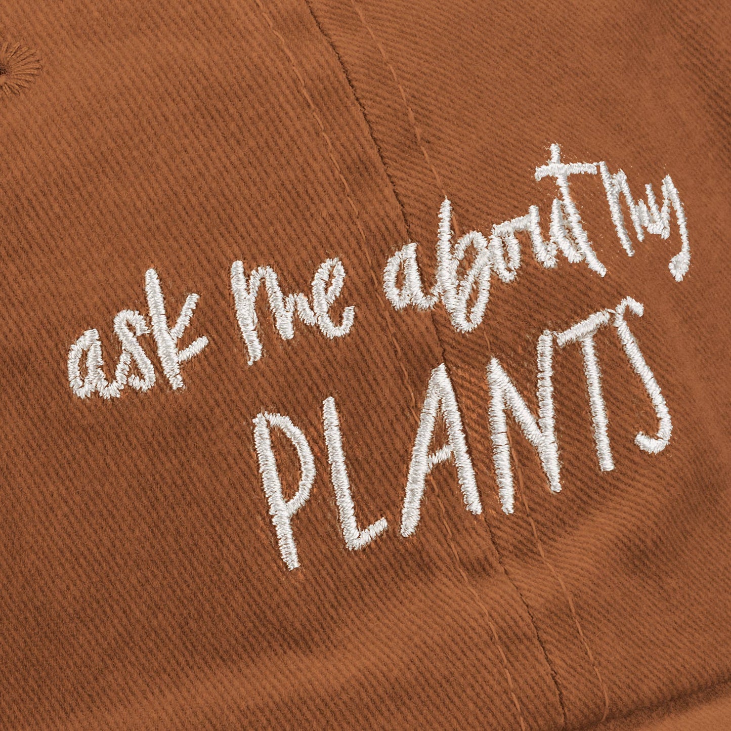 Ask Me About My Plants  Cap