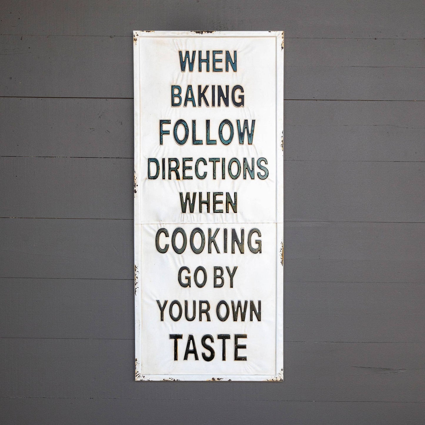 Promo Metal Cooking Sign