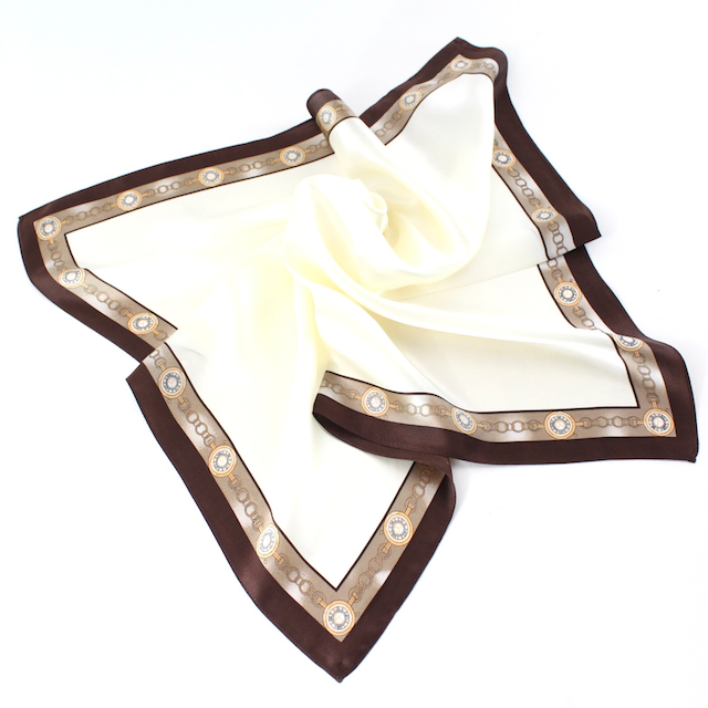 100% Silk Square Scarf (53"x53")