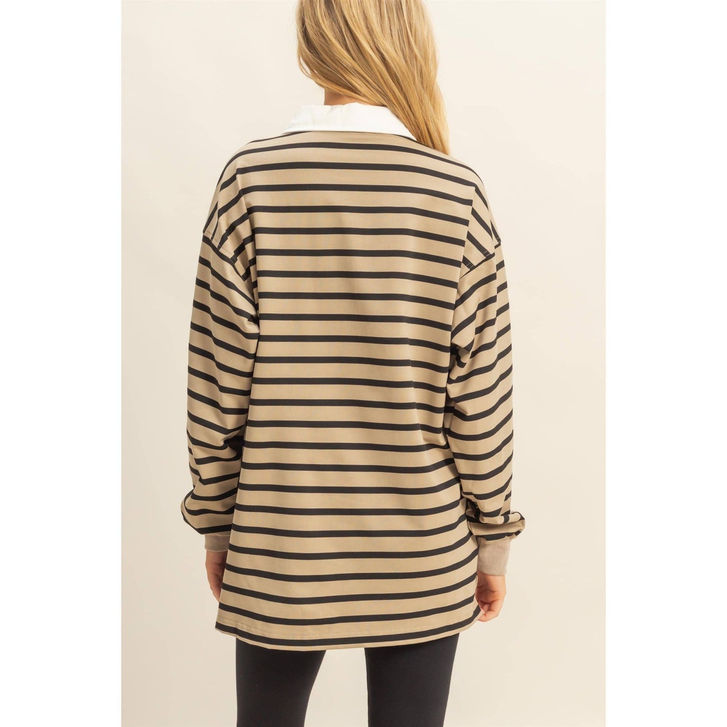 Rugby Polo With Collar Shirt