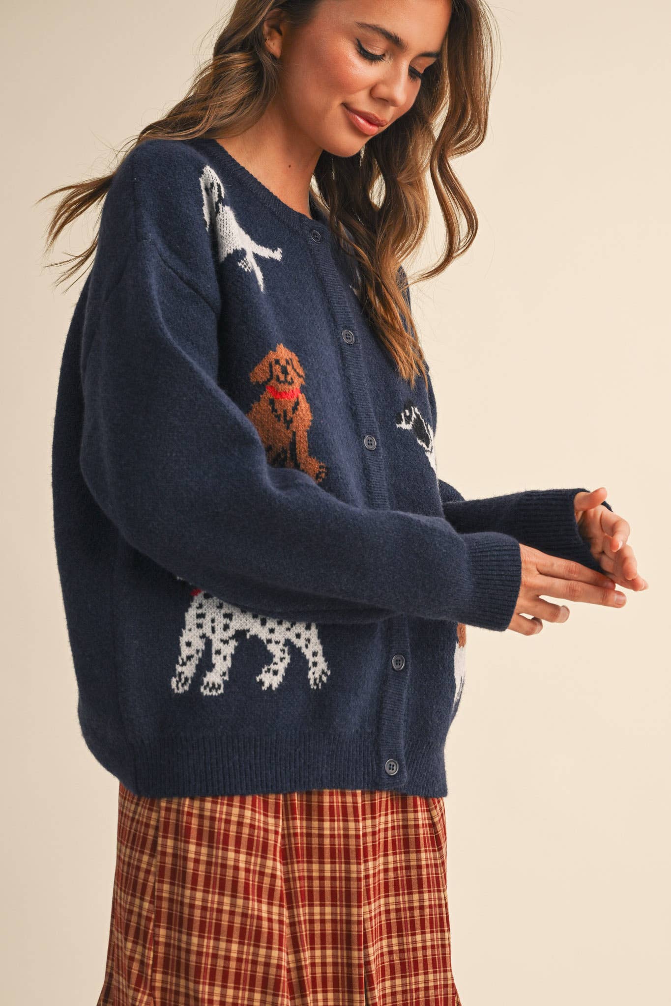 DOG SWEATER CARDIGAN