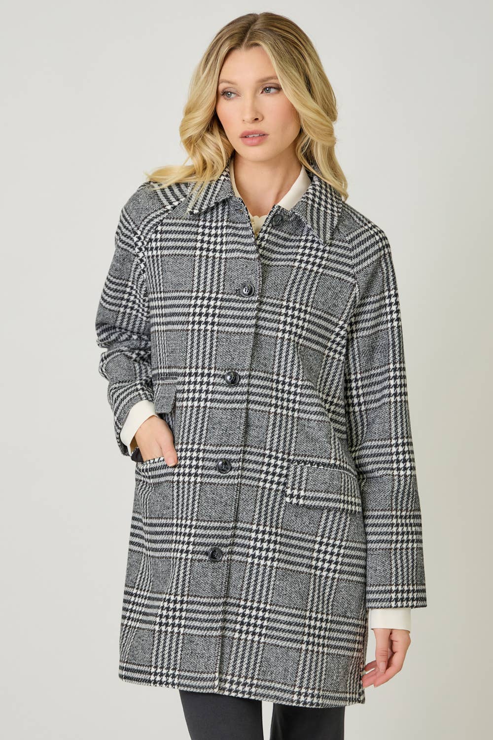 Single Breasted Midi Coat