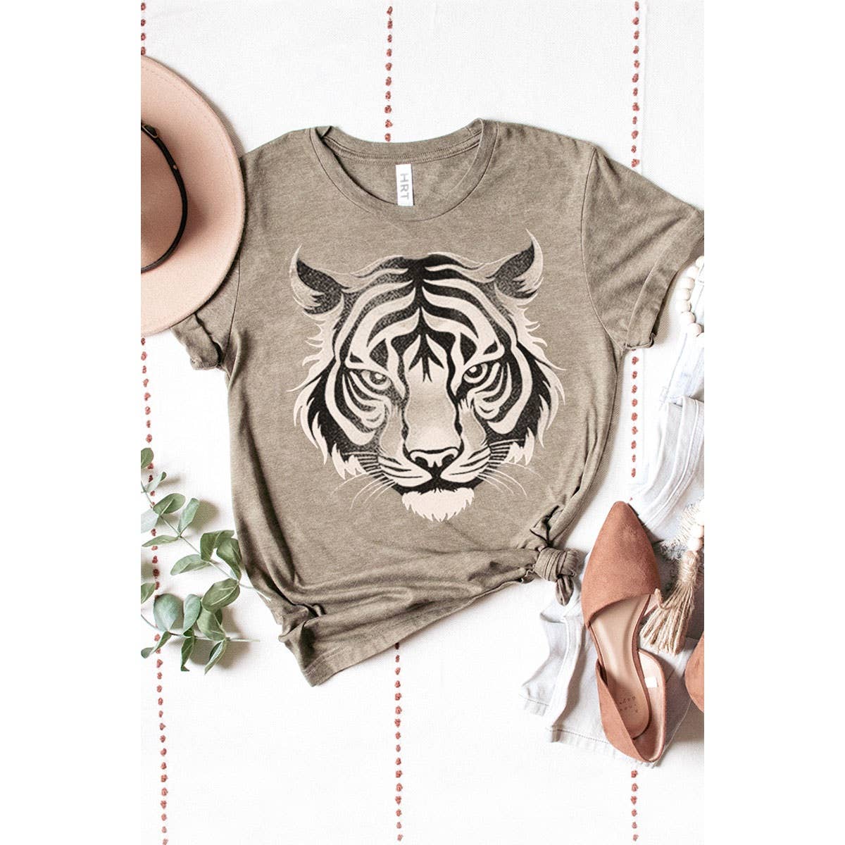 TIGER FACE MINERAL GRAPHIC TEE