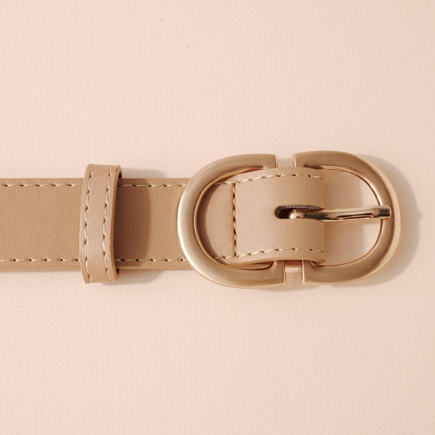 Leather Buckle Belt