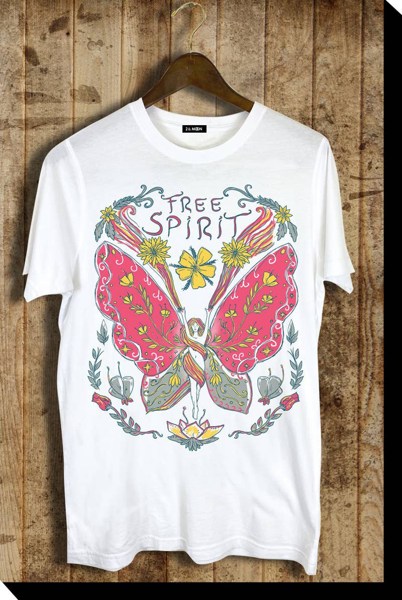 Butterfly Free Spirit Graphic Tee