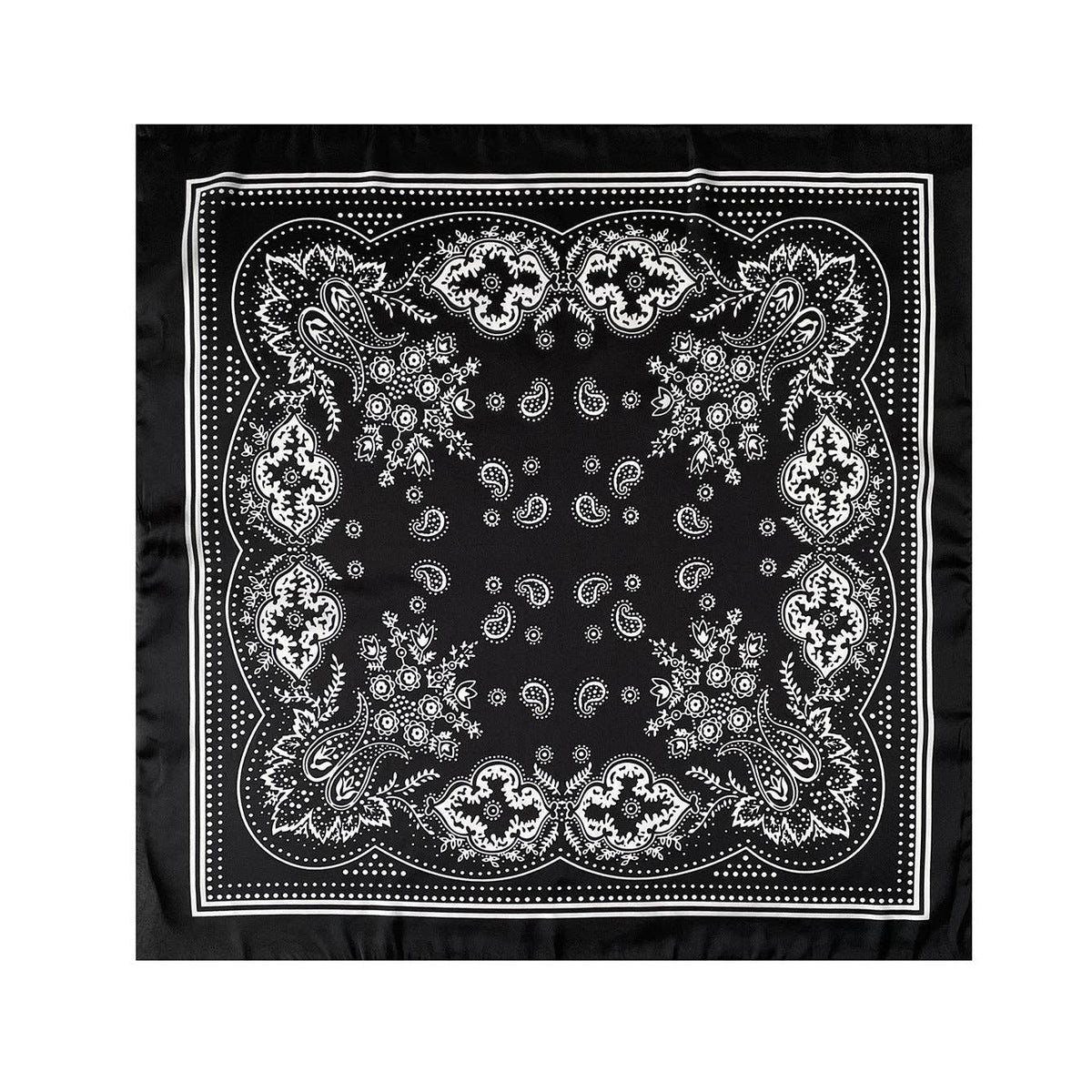 Paisley Printed Square Scarf