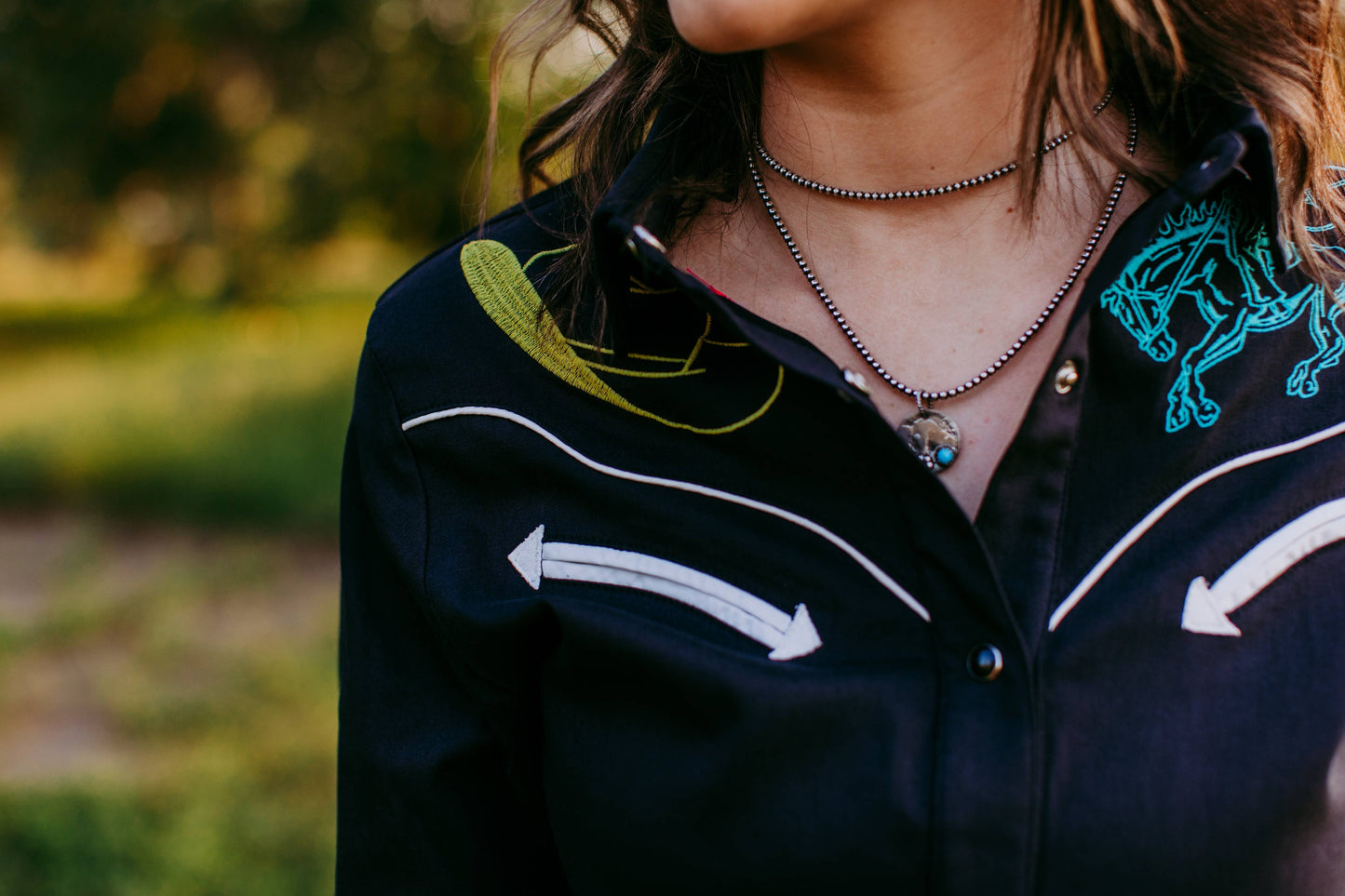 Fancy Western Button Down Shirt