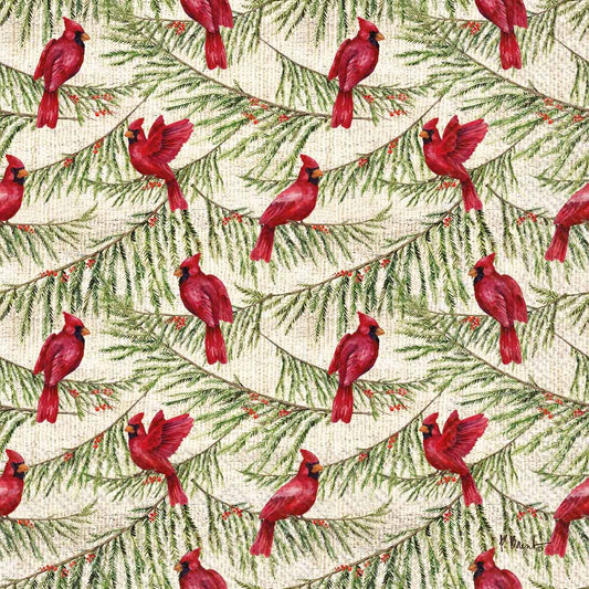 Paper Cocktail Napkins 20 Ct Cardinal Pines
