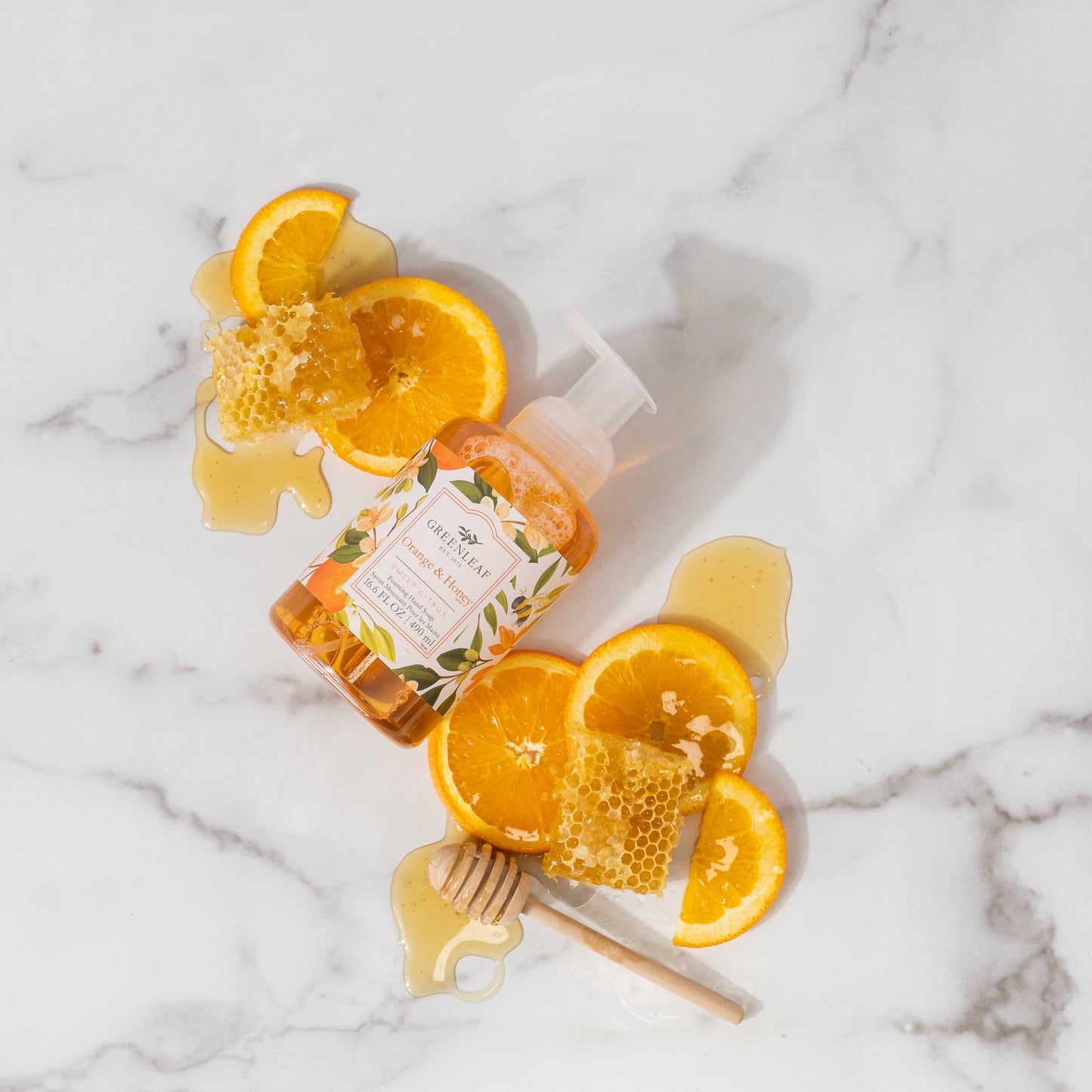 Orange & Honey Foaming Hand Soap 4 Pack