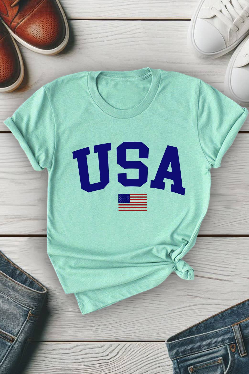 American Flag USA T-Shirt