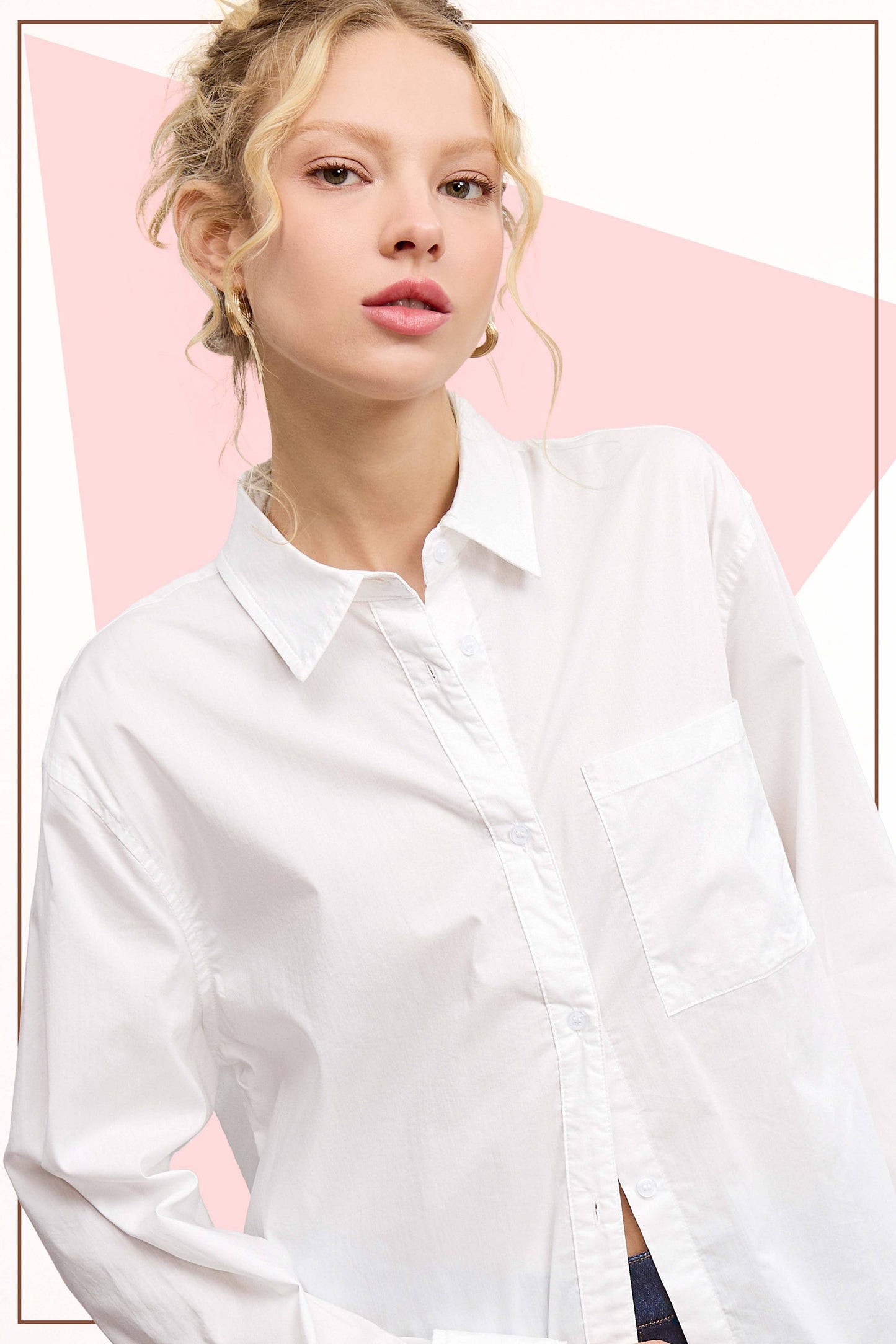 Button Down Classic  Poplin Shirt