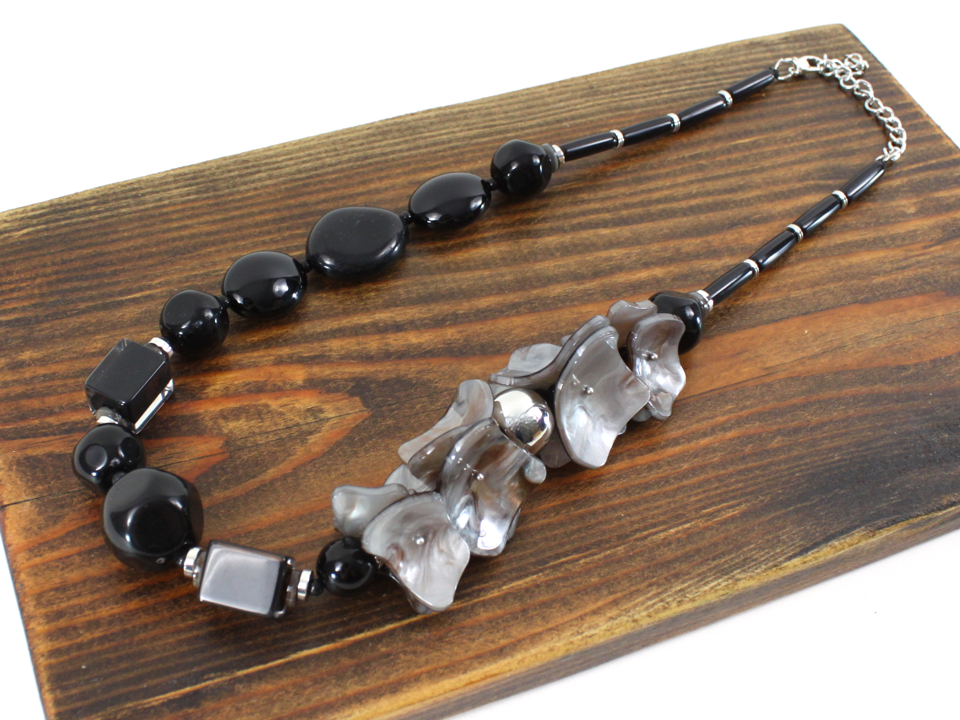 Funky Polyresin Statement Necklace